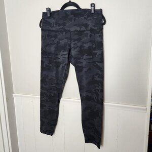 LULULEMON Grey Camo Print Wunder Under Leggings